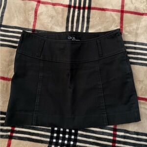 Cecil Mcbee Y2k Black Mini Skirt